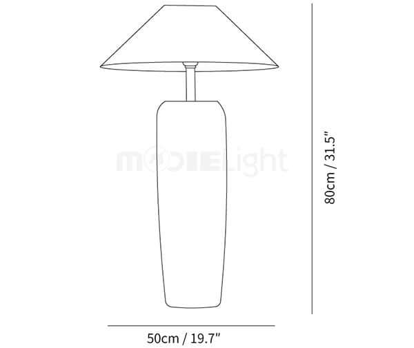Rustikk Gulvlampe i Tre - Elegant & Funksjonell Belysning