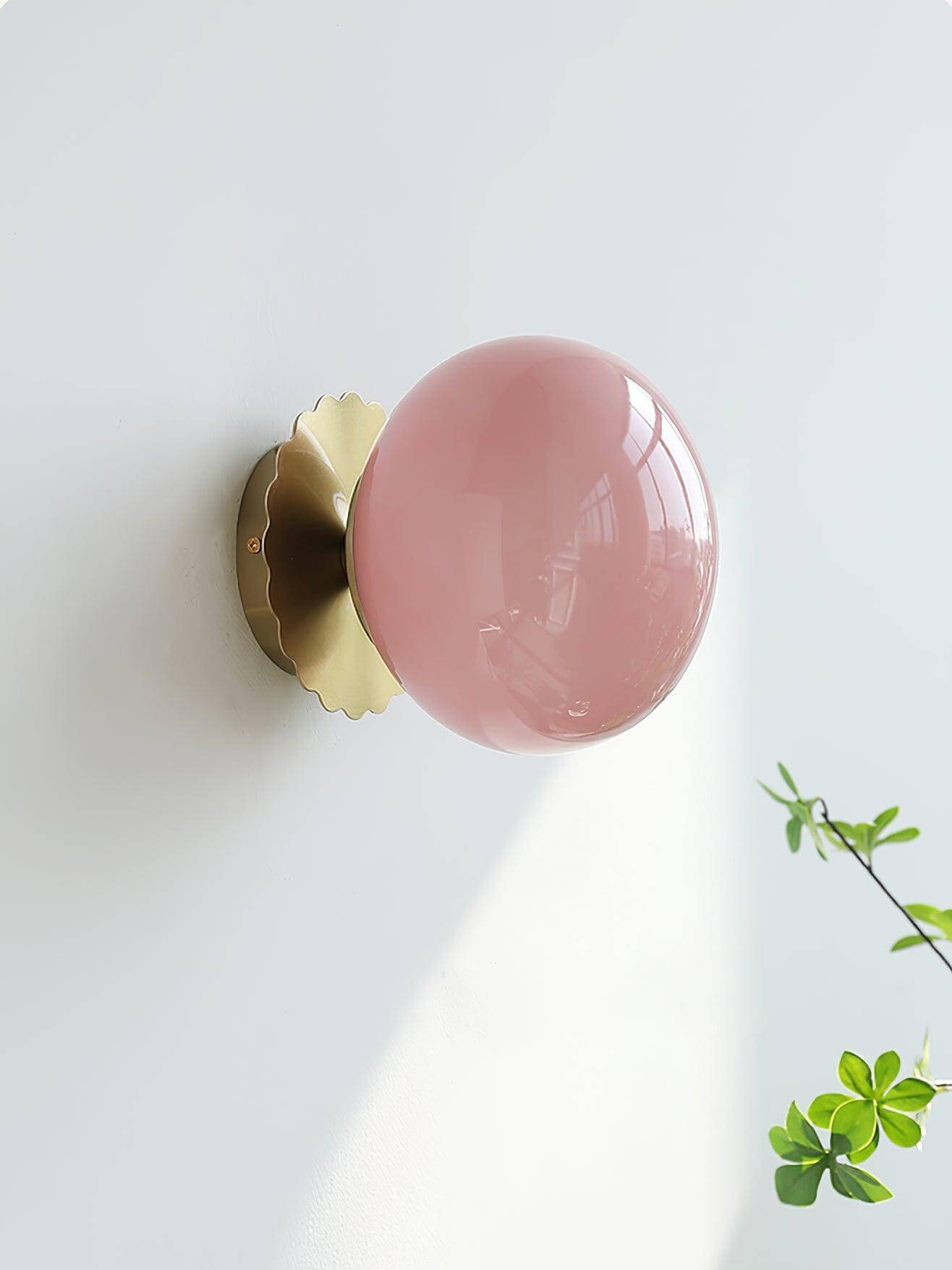 Elegant Bordlampe med Glasskjerm - Modern Hjembelysning