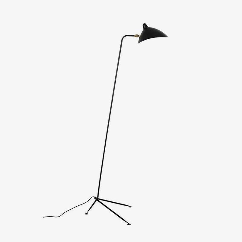 Elegant Tre-armet Gulvlampe
