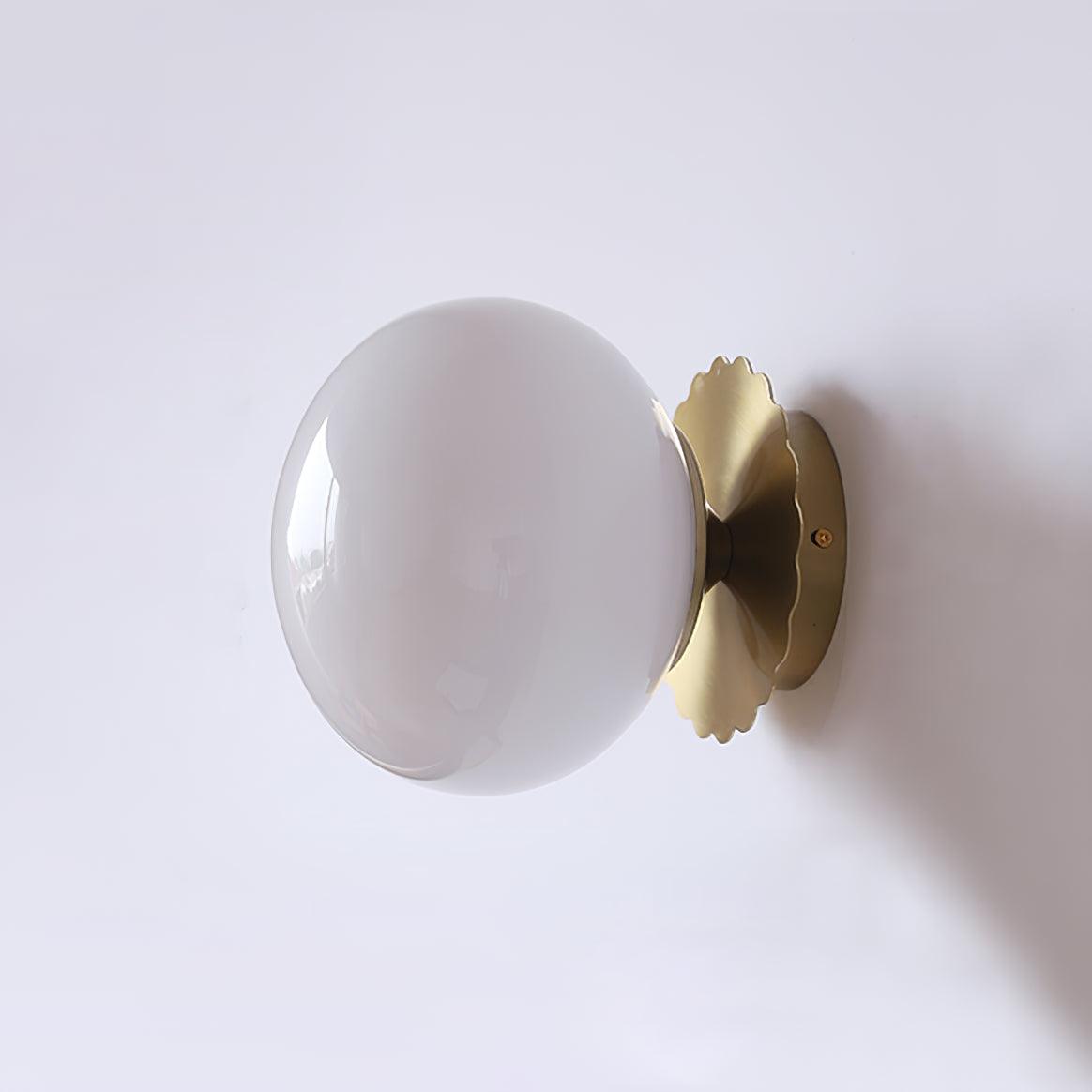 Elegant Bordlampe med Glasskjerm - Modern Hjembelysning