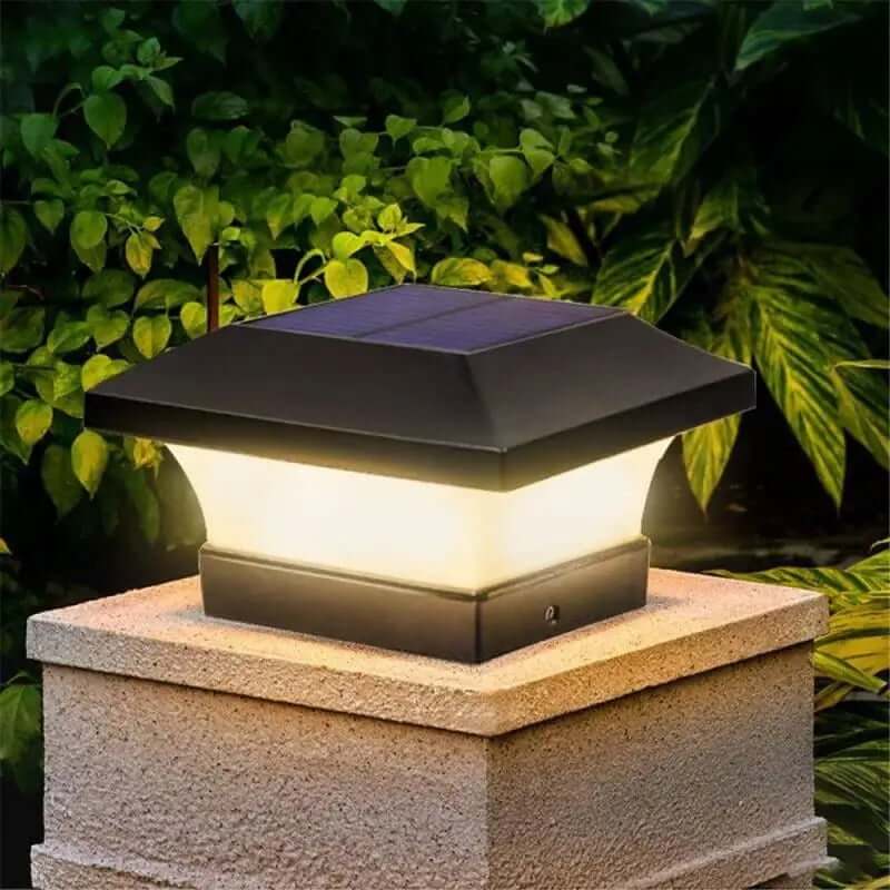 Kompakt Utendørs Solcellelampe