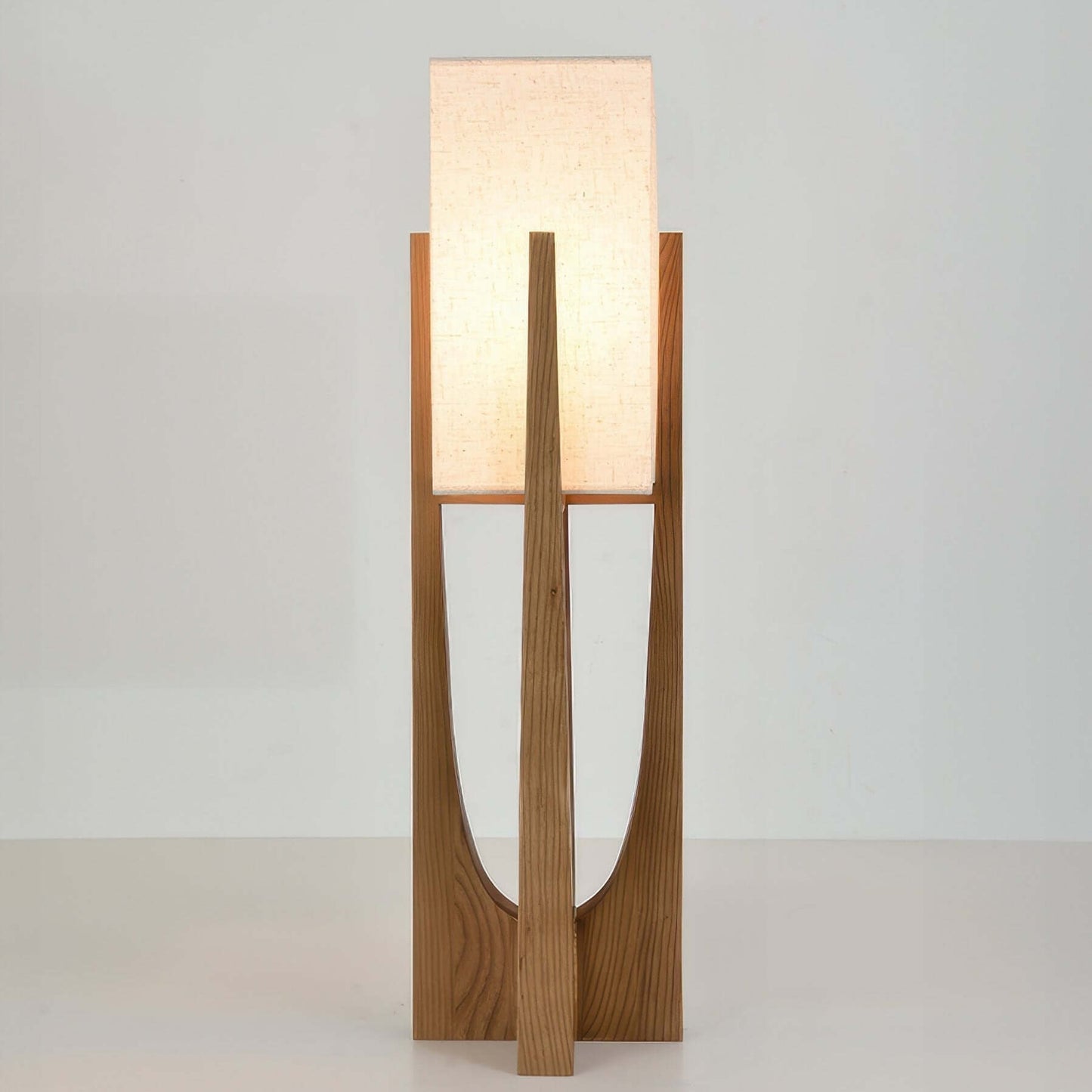 Japansk Stil Gulvlampe i Tre