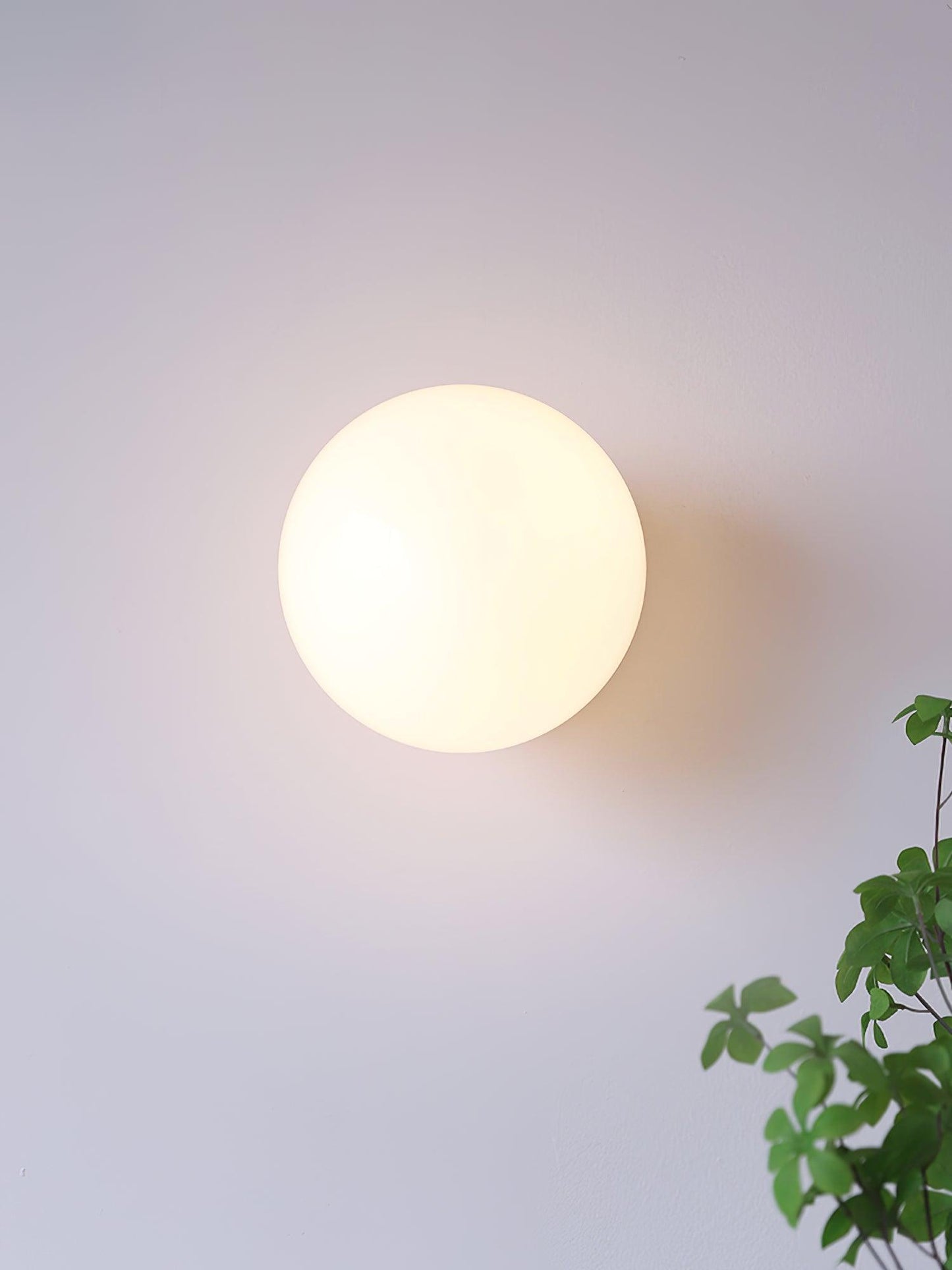 Elegant Bordlampe med Glasskjerm - Modern Hjembelysning