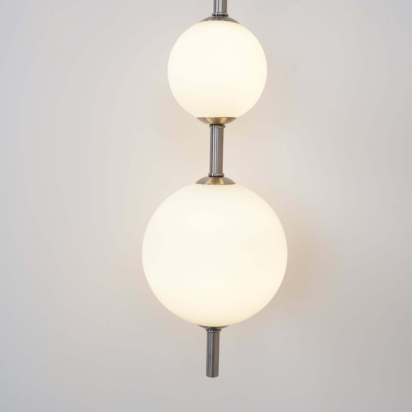 Elegant Vertikal Vegglampe i Glass