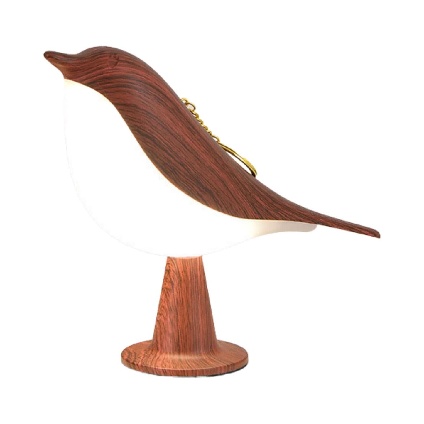 Elegant Bordlampe med Fuglmotiv