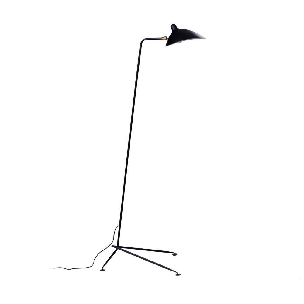 Elegant Tre-armet Gulvlampe
