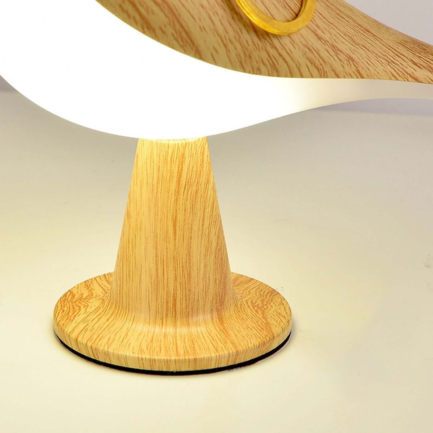 Elegant Bordlampe med Fuglmotiv