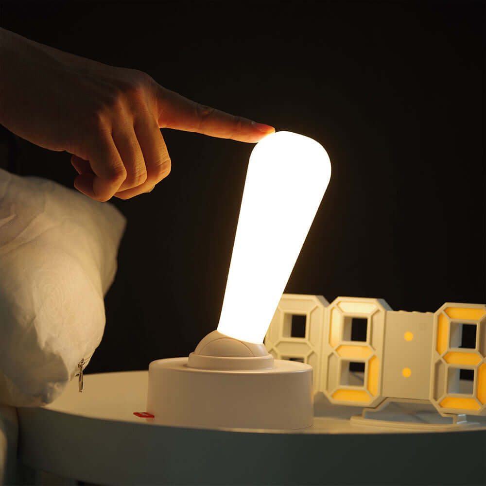 Retro Bordlampe med Vippebryter