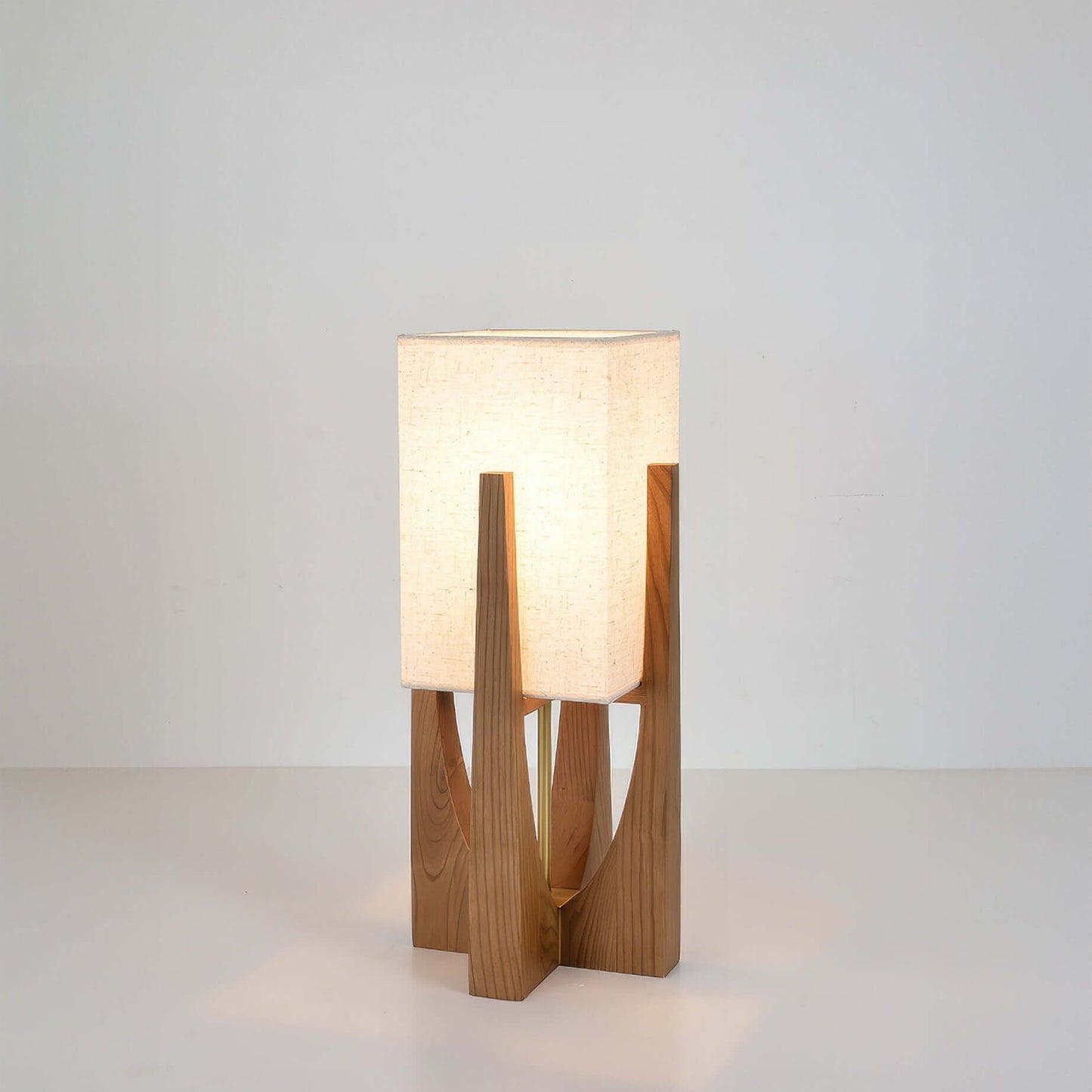 Japansk Stil Gulvlampe i Tre