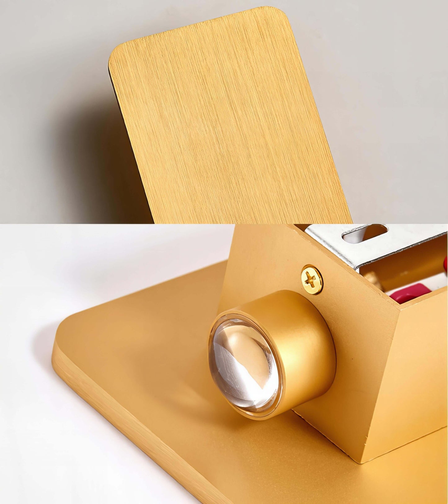 Elegant Rektangulær Vegglampe - Moderne LED Belysning