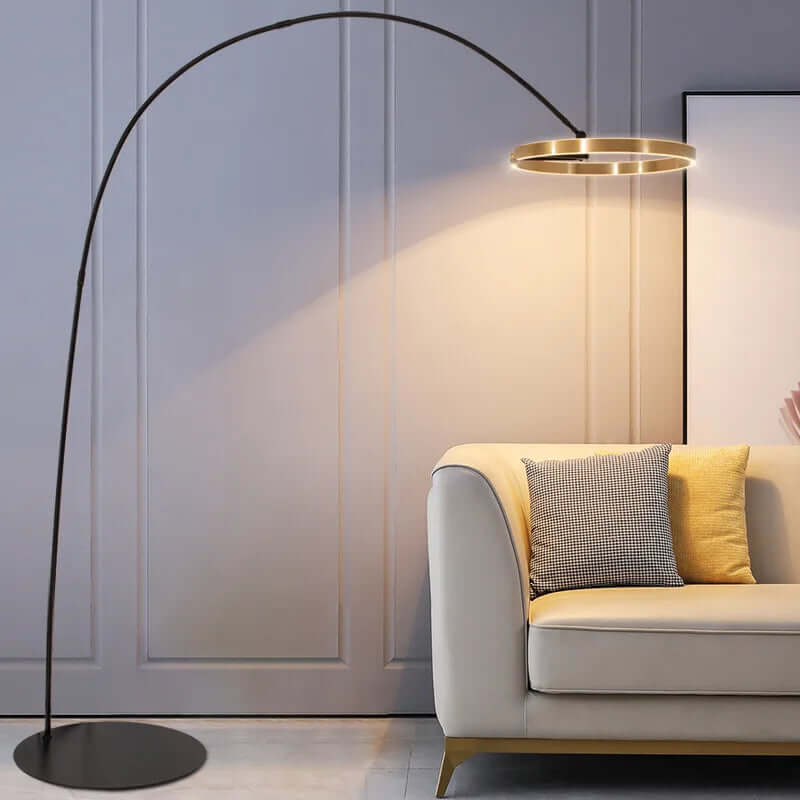 Elegant Gulvlampe med LED-lys