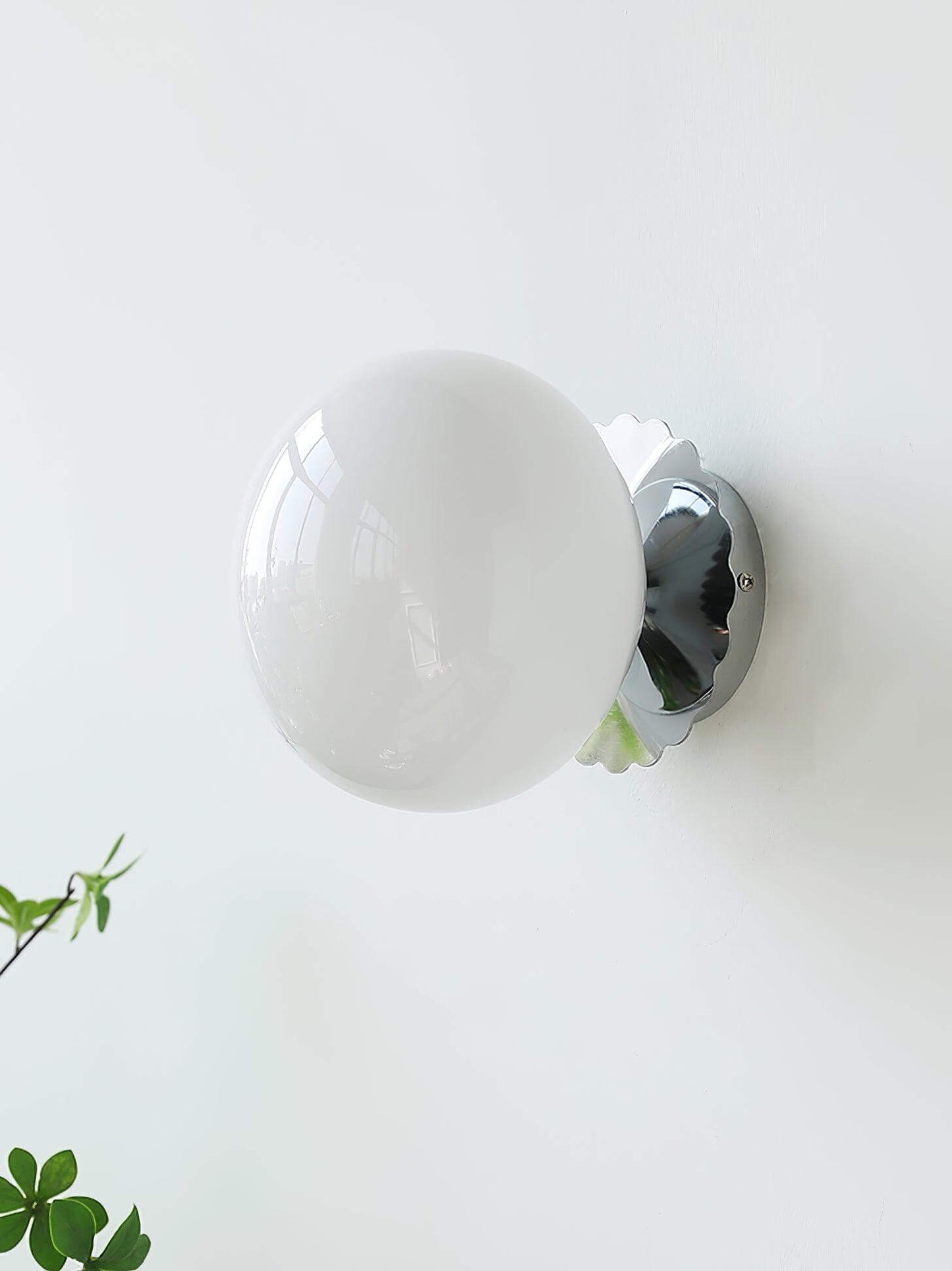 Elegant Bordlampe med Glasskjerm - Modern Hjembelysning