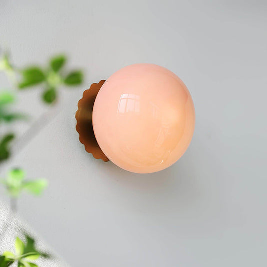 Elegant Bordlampe med Glasskjerm - Modern Hjembelysning