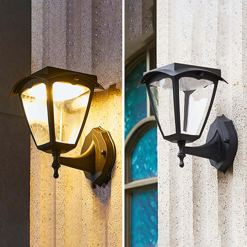 Elegant Solcelledrevet Vegglampe - Utendørs LED-Belysning