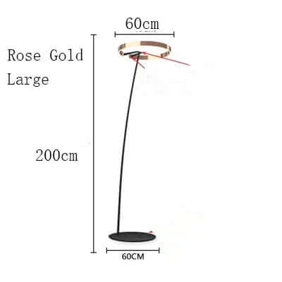 Elegant Gulvlampe med LED-lys