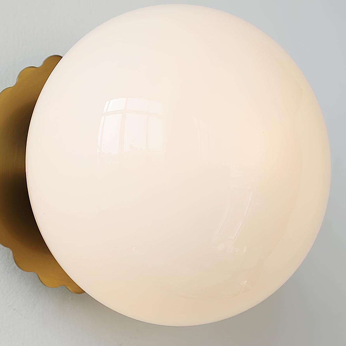 Elegant Bordlampe med Glasskjerm - Modern Hjembelysning