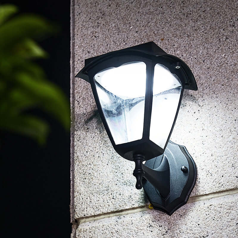 Elegant Solcelledrevet Vegglampe - Utendørs LED-Belysning