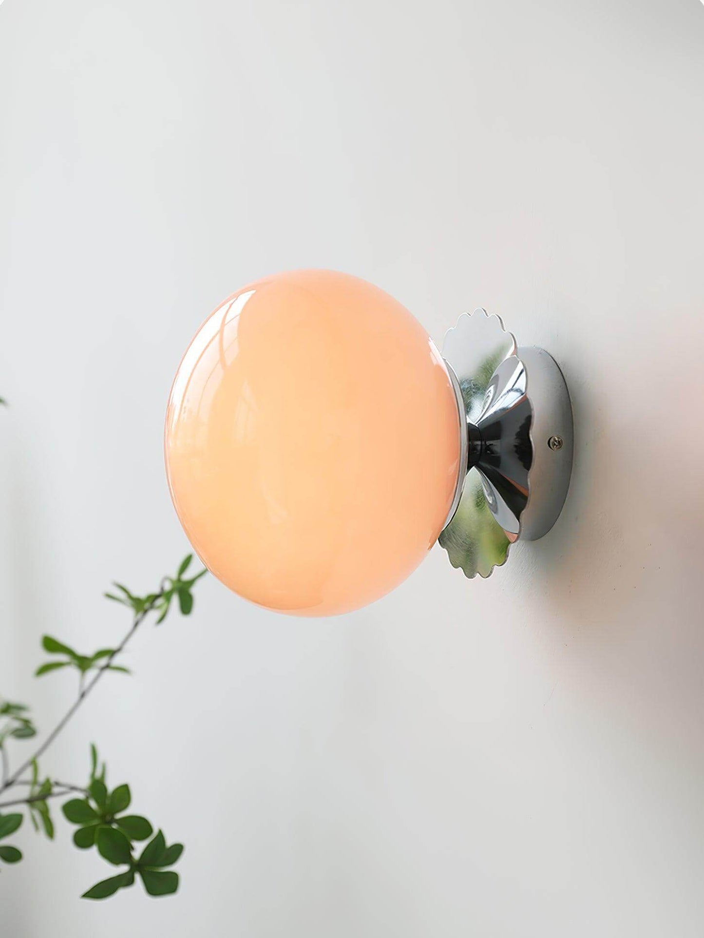 Elegant Bordlampe med Glasskjerm - Modern Hjembelysning