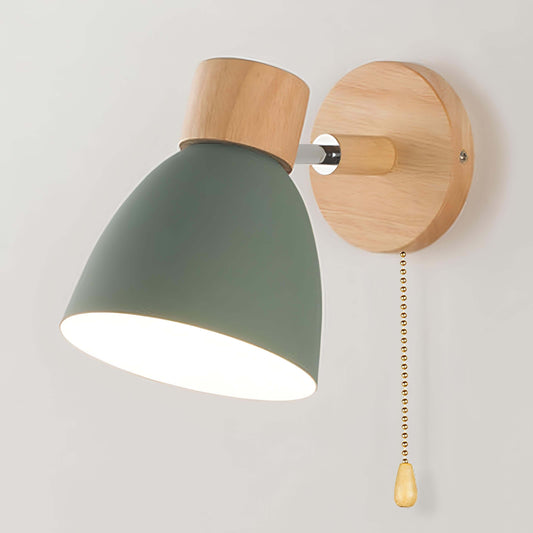 Elegant Vegglampe i Tre - Nordisk Design