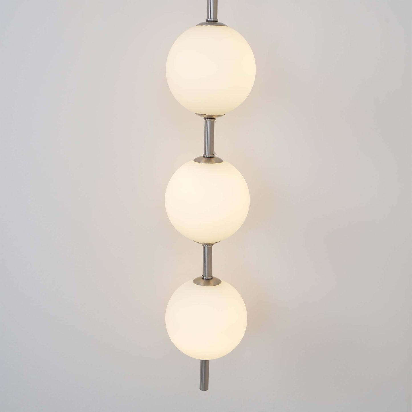 Elegant Vertikal Vegglampe i Glass