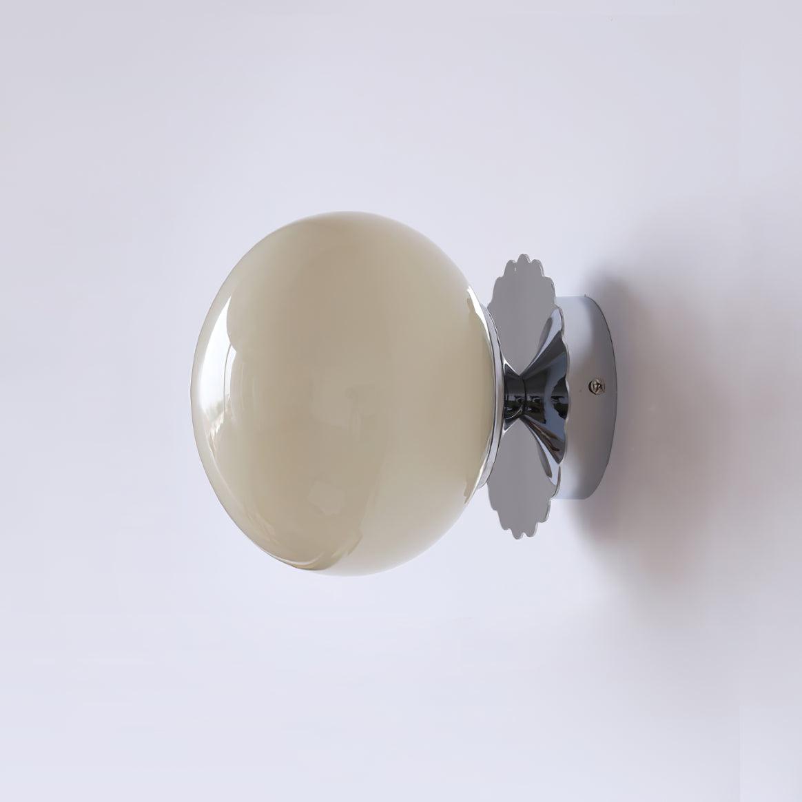 Elegant Bordlampe med Glasskjerm - Modern Hjembelysning