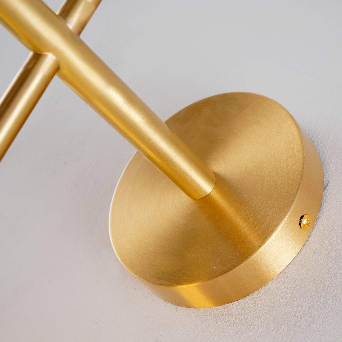 Elegant Vertikal Vegglampe i Glass