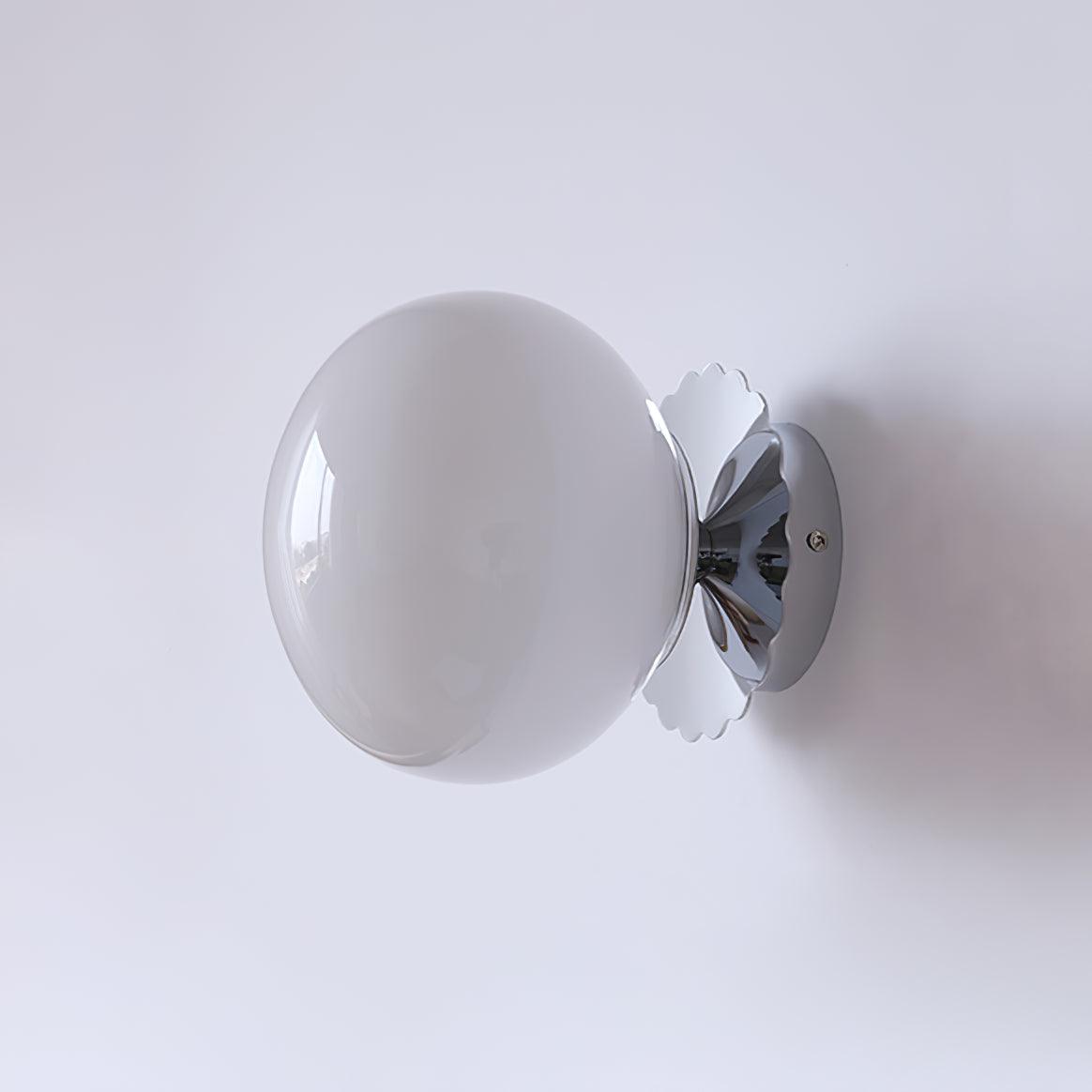Elegant Bordlampe med Glasskjerm - Modern Hjembelysning