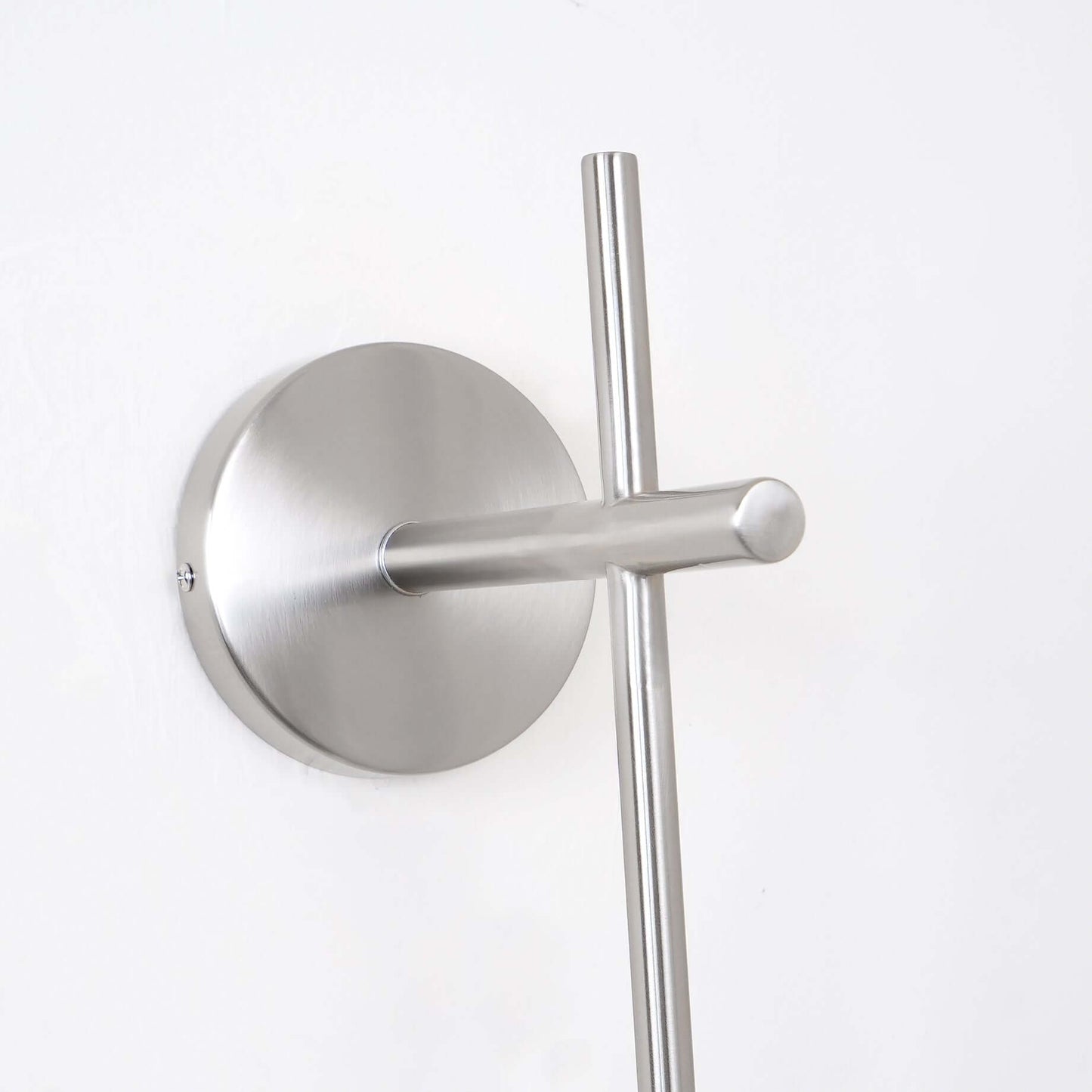 Elegant Vertikal Vegglampe i Glass