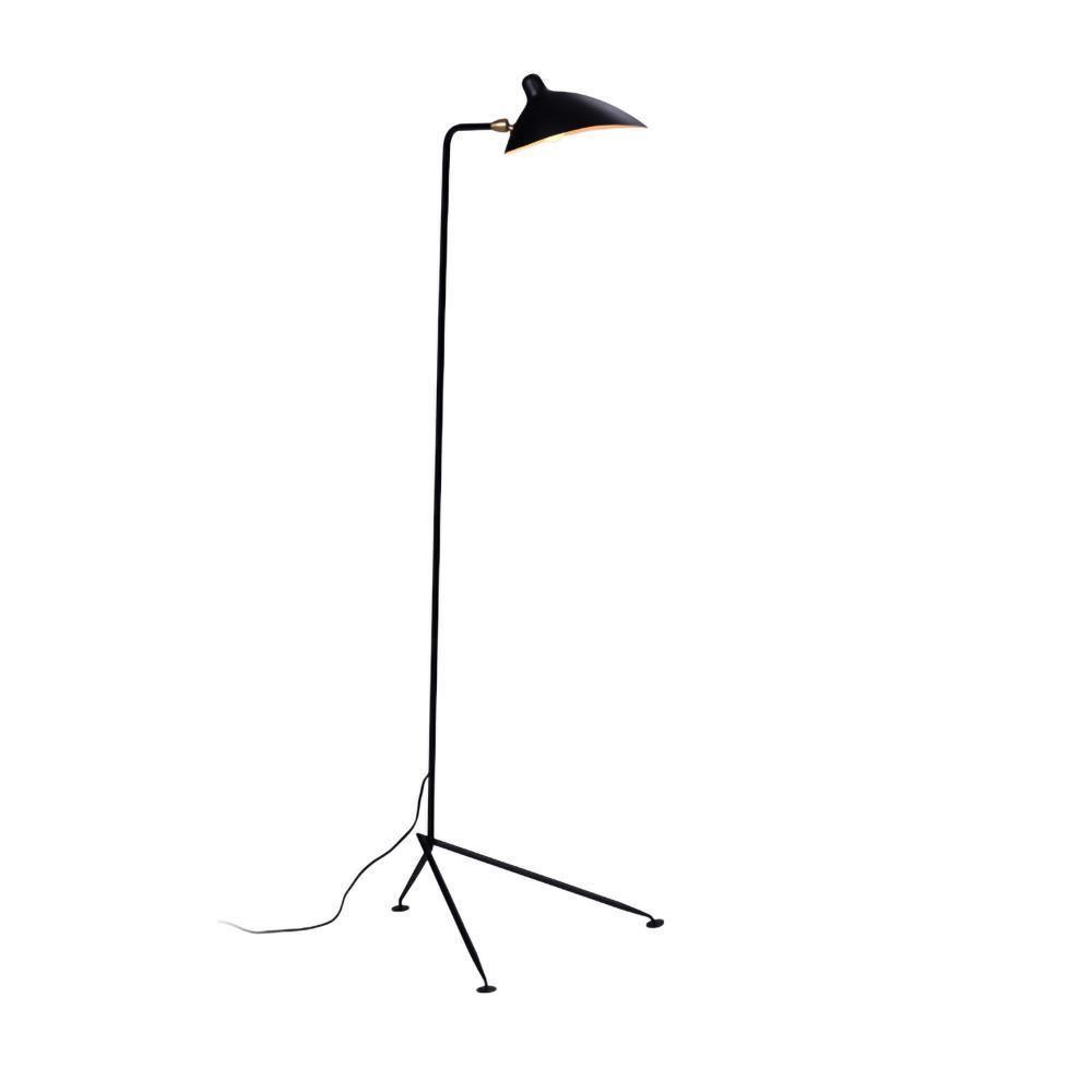 Elegant Tre-armet Gulvlampe